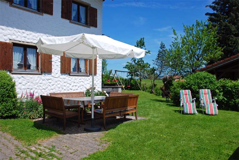 Sitzmöglichkeit im Garten