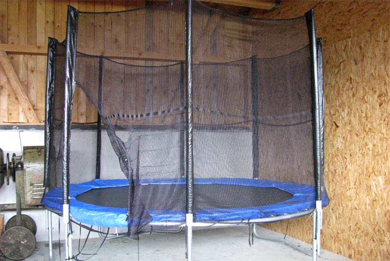 Trampolin überacht